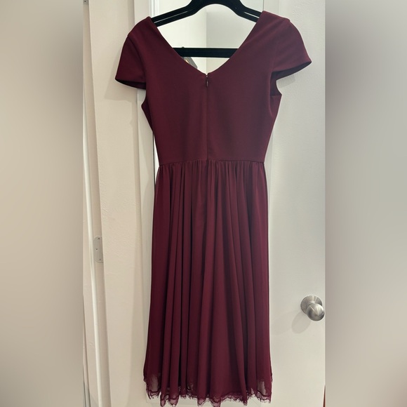 Dress the Population Corey Chiffon Fit & Flare Cocktail Dress - Picture 3 of 5